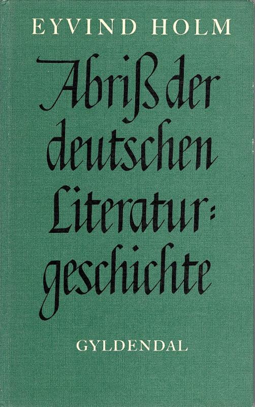 Abriss der deutschen Literaturgeschichte