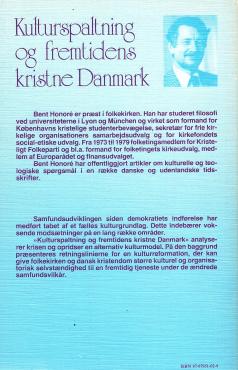Kulturspaltning og fremtidens kristne Danmark