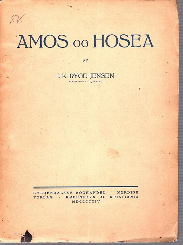 Amos og Hosea