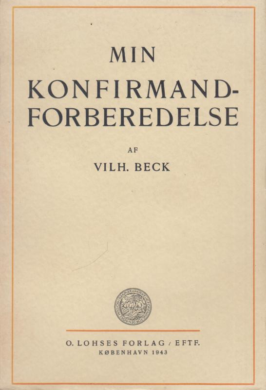 Min konfirmandforberedelse