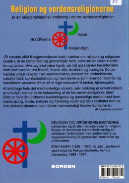 Religion og verdensreligioner - kendsgerninger og overvejelser