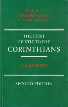 The First Epistle to the Corinthians