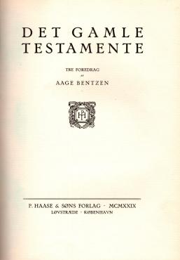 Det gamle testamente