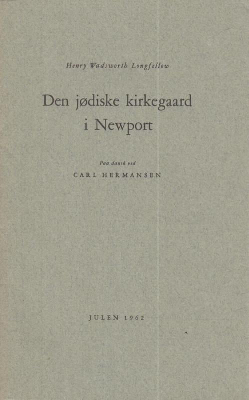 Den jødiske kirkegaard i Newport