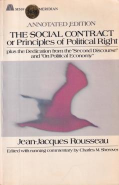 The Social Contract of Principles of Political Right