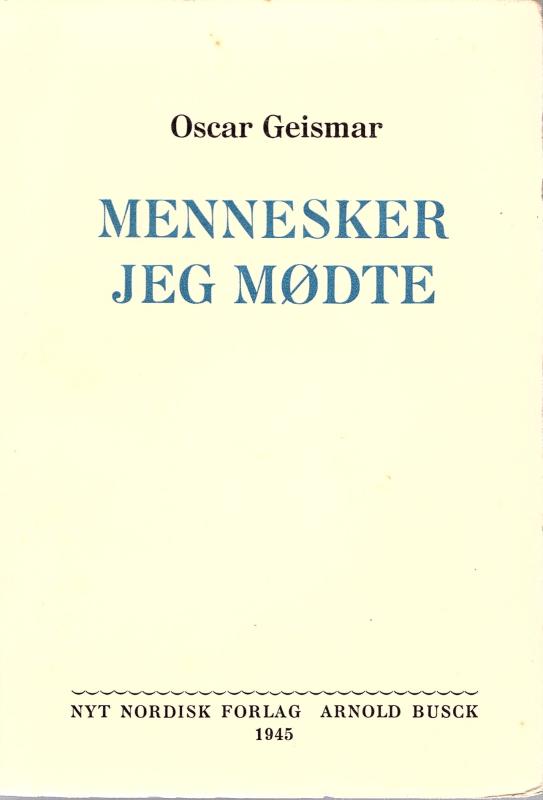Mennesker jeg mødte