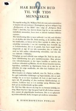 Bibelen er også for dig