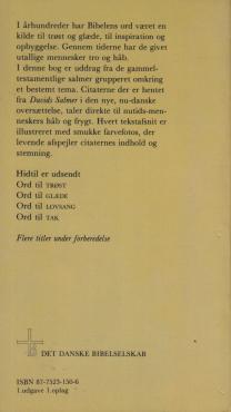 Ord til lovsang