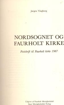 Nordsognet og Faurholt Kirke