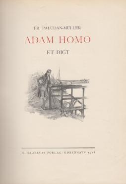 Adam Homo. Et digt (Del 1, 2 og 3)