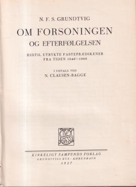 Forsoningen og efterfølgelsen