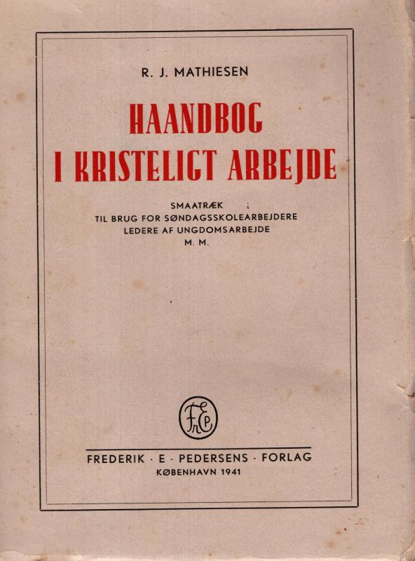 Haandbog i kristeligt arbejde