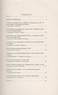 Konfirmandundervisningen og konfirmationen