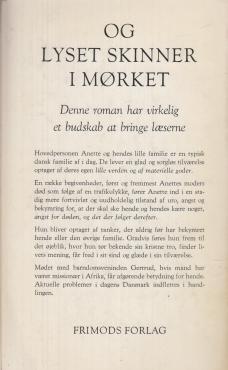 Og lyset skinner i mørket