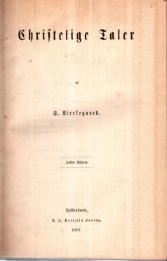 Christelige taler, Opbyggelige taler