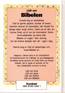 Lidt om Bibelen