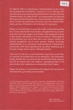 Biskop i grænselandet - Theodor Kaftan 1847-1932