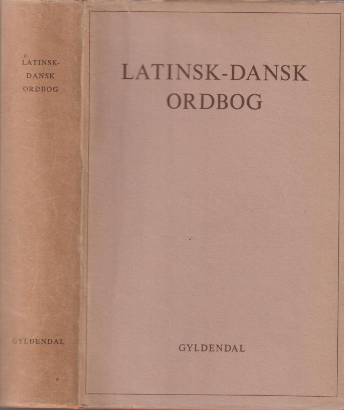 Latinsk-dansk ordbog