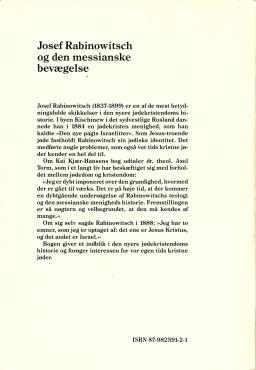 Josef Rabinowitsch og den messianske bevægelse