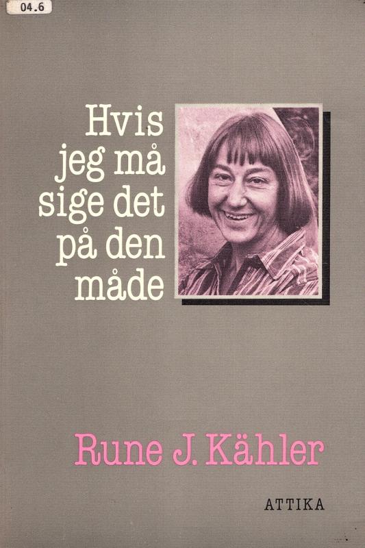Hvis jeg må sige det på den måde
