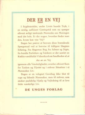 Der er en vej