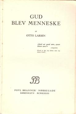 Gud blev menneske