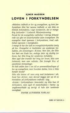 Loven i forkyndelsen