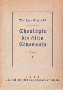 Theologie des Alten Testaments (bind 1 og 2)
