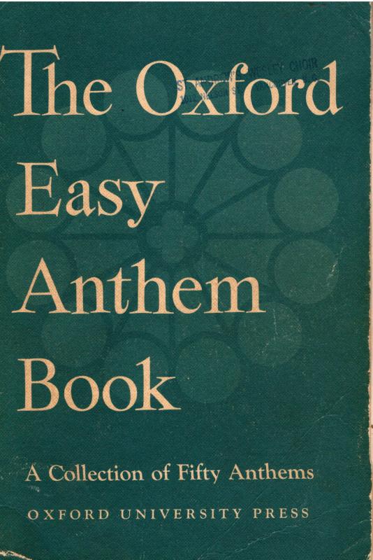 The Oxford Easy Anthem Book