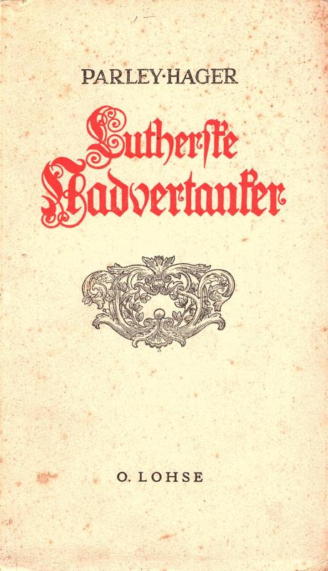 Lutherske nadvertanker