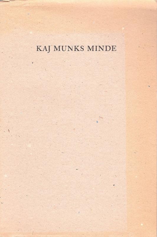 Kaj Munks minde