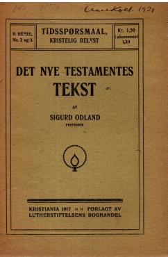 Det nye testamentes tekst