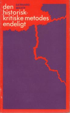Den historisk-kritiske metodes endeligt