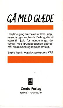 Gå med glæde /som ny