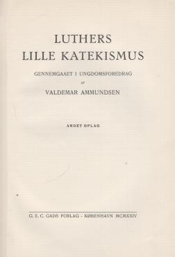 Luthers lille katekismus