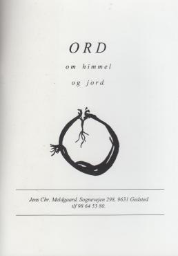 Ord om himmel og jord