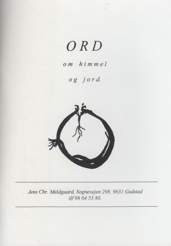 Ord om himmel og jord