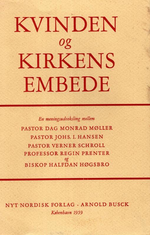 Kvinden og kirkens embede