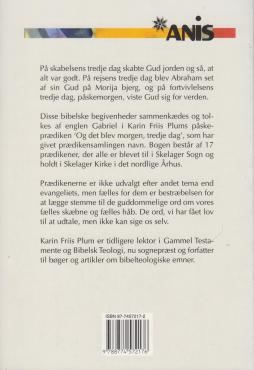 og det blev morgen, tredje dag