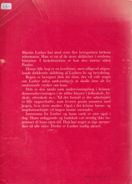 Martin Luther. Kirkens Reformator