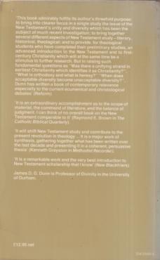 Unity & Diversity in the New Testament