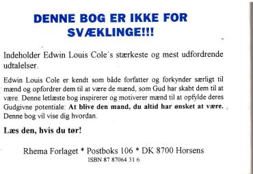 For rigtige mænd