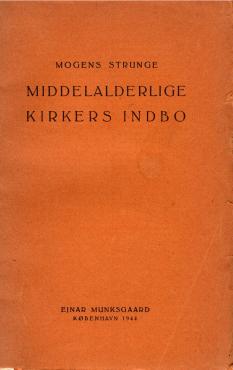Middelalderlige kirkers indbo