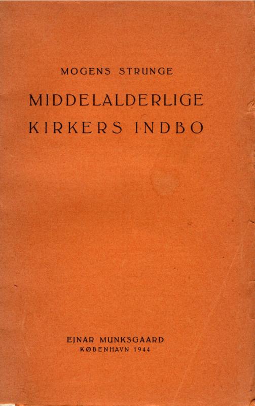 Middelalderlige kirkers indbo