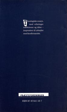Arbejdet med konfirmander