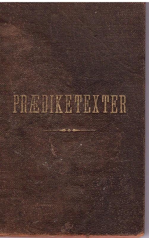 En Række prædiketexter (1882)