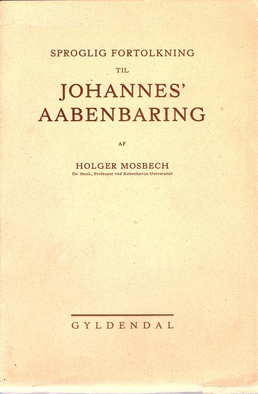 Sproglig fortolkning til Johannes' Aabenbaring