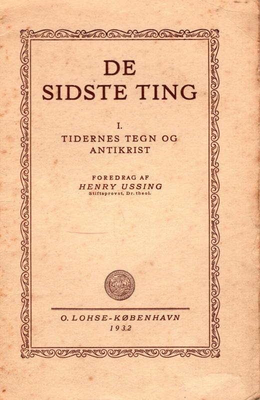 De sidste ting