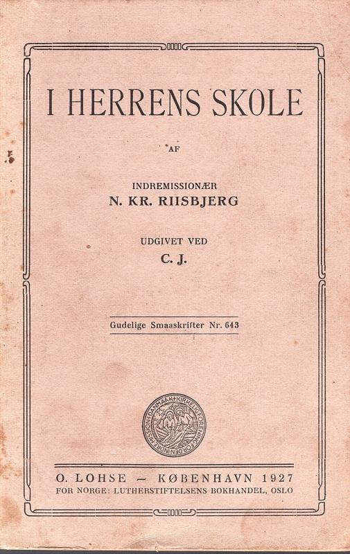 I Herrens skole