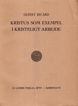 Kristus som exempel i kristeligt arbejde